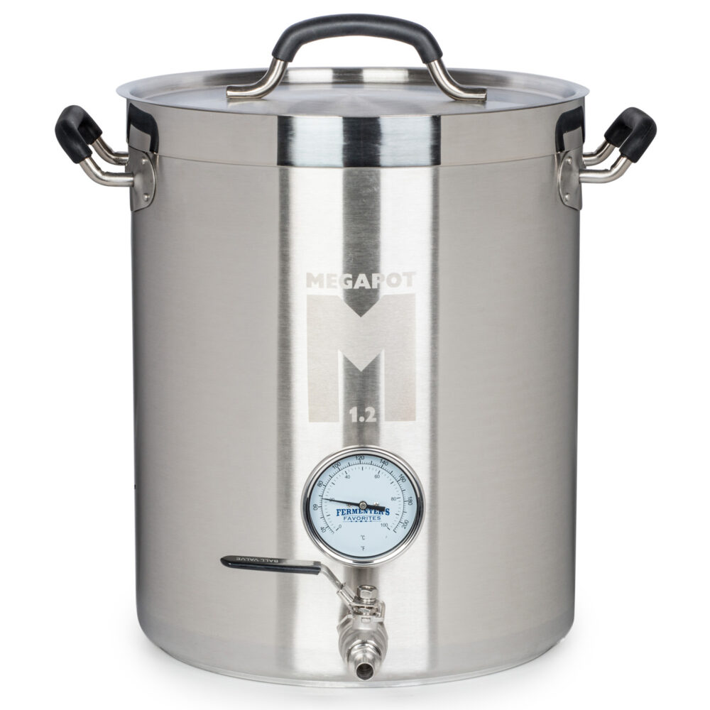 Olla 30L inoxidable con termometro y canilla - Megapot
