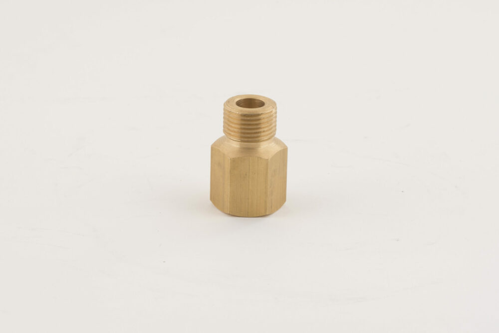 Adaptador de gas 1/2" macho a 21.8 hembra - Imagen 2