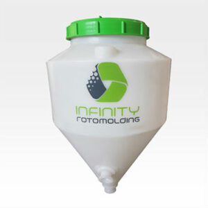 Fermentador Conico D38 25 Litros Infinity Rotomolding
