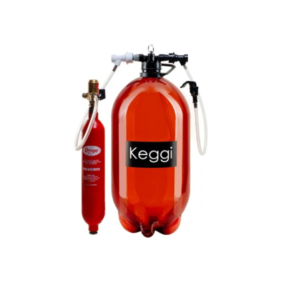 Chopera Keggi Co2 10L con ball lock, Drago y regulador