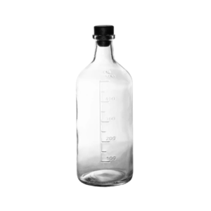 Botella de vidrio 500ml Transparente - Modelo Agropecuario