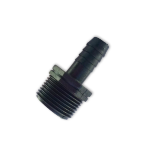 Espiga 3/4" Rosca 1/2" Macho Polietileno